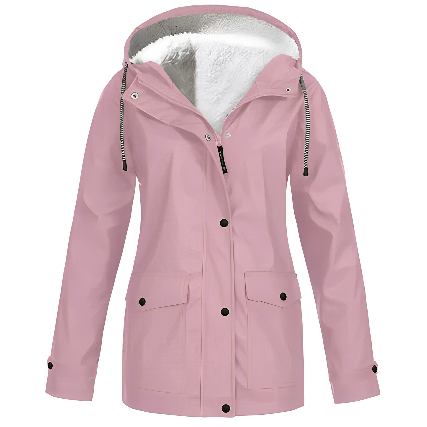 Elsa | Stylish & Warm Fleece-lined Rain Coat