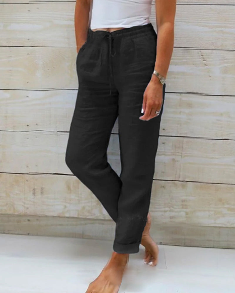 Hannah | Linen Pants