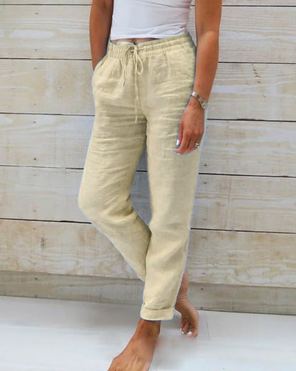 Hannah | Linen Pants