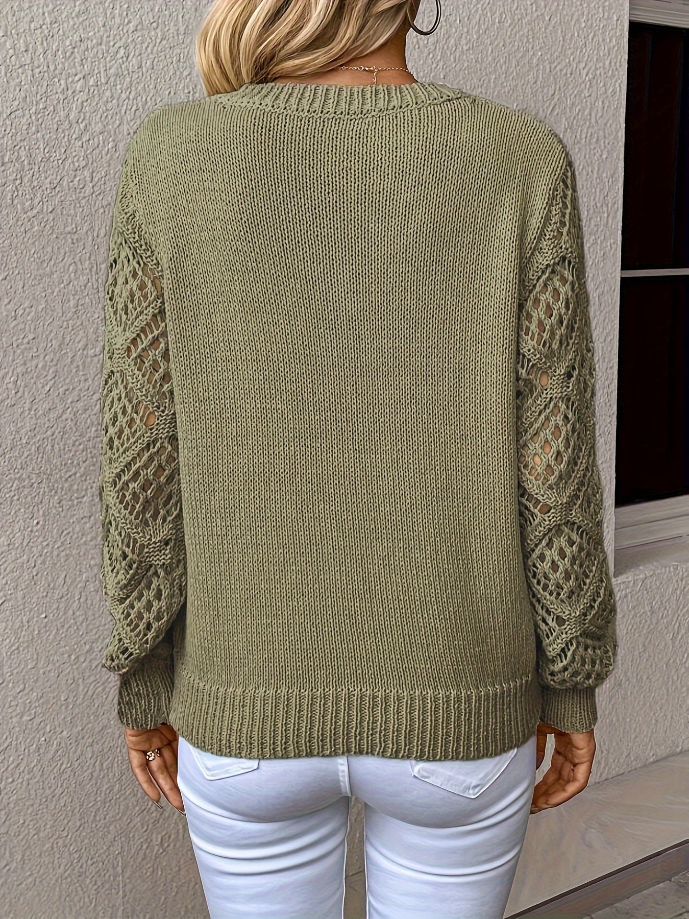 Montana | Stylish Hollow out sleeve sweater