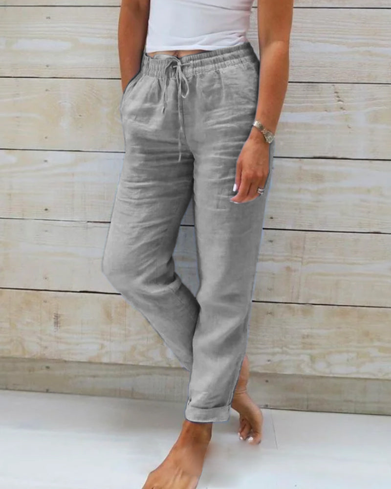 Hannah | Linen Pants