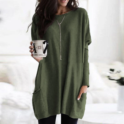 Aileen | Long Sleeve Pullover Sweater