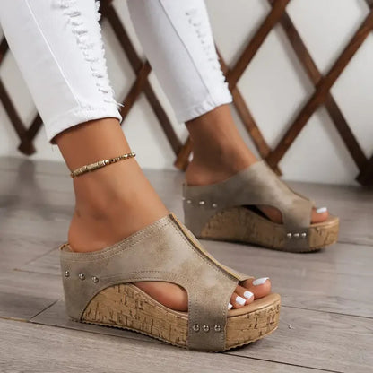 ERIN | LEATHER SUMMER SANDALS