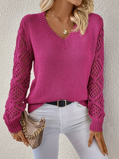 Montana | Stylish Hollow out sleeve sweater