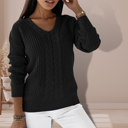 Oriana | Scandinavian Knitted Sweater