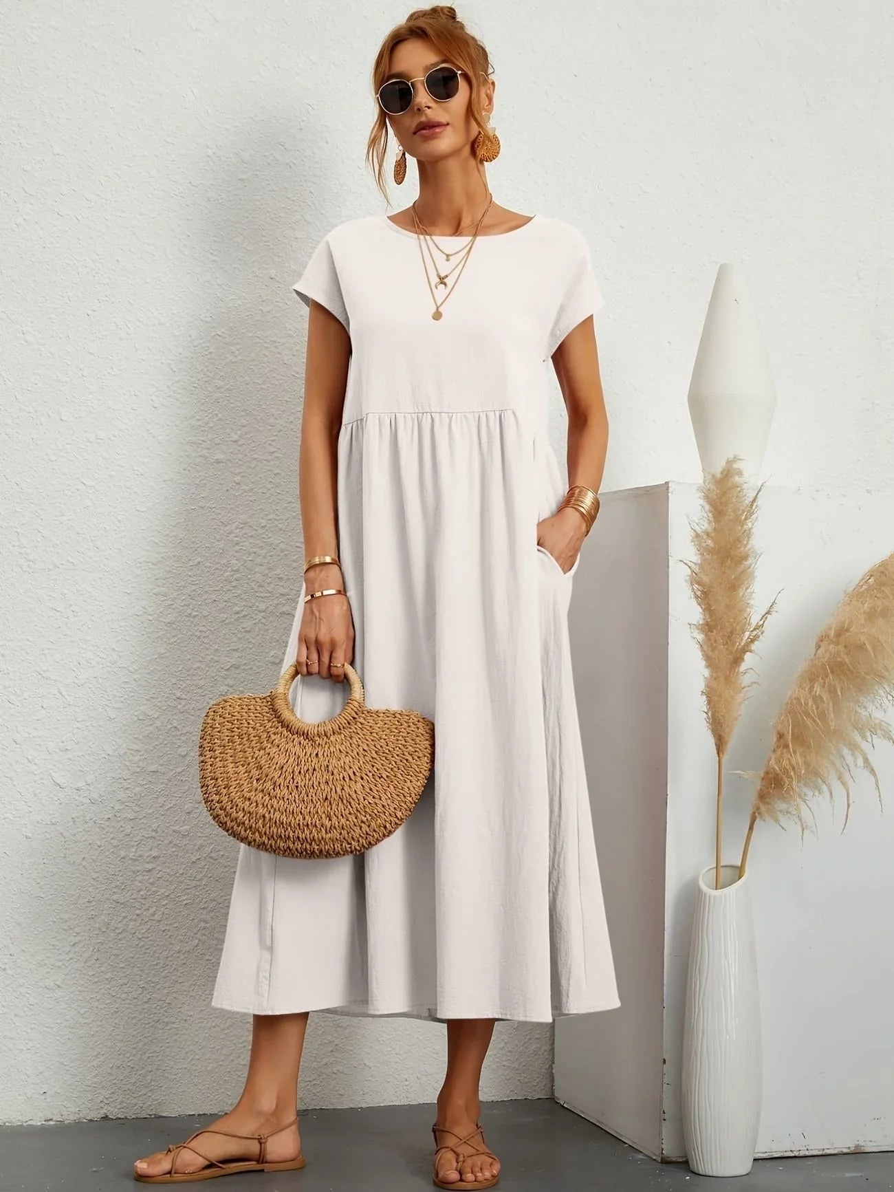 Darcy | Stylish Tummy Covering Dress