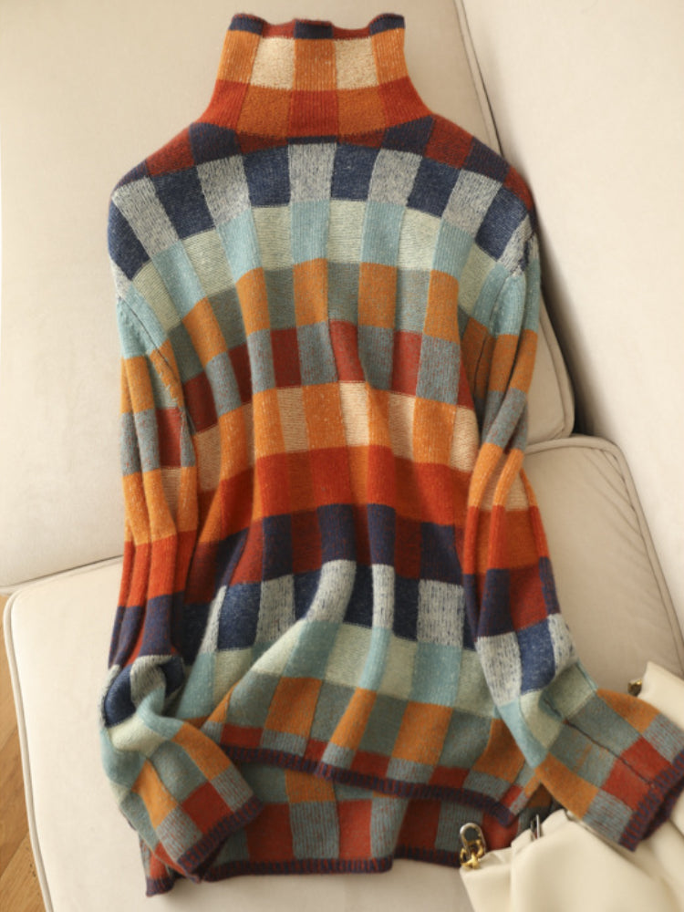 AGATHA | COLOURFUL SCANDINAVIAN CASHMERE SWEATER