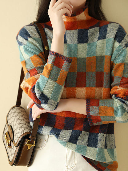 AGATHA | COLOURFUL SCANDINAVIAN CASHMERE SWEATER