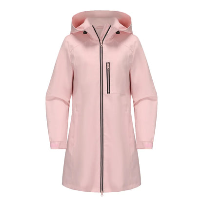 Cassie | Stylish Water Proof Long Rain Coat