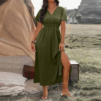 ALANA | Elegant Maxi Dress With Tummy Coverage