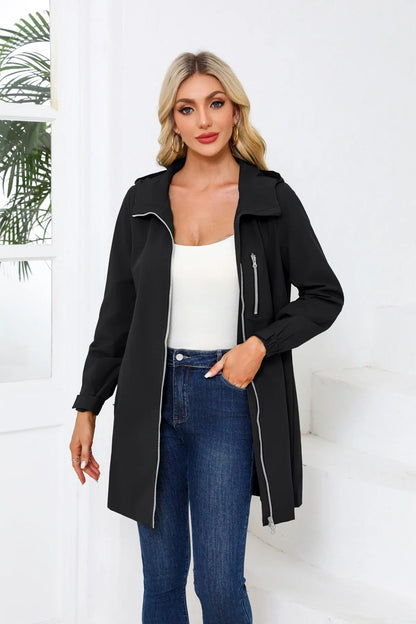 Cassie | Stylish Water Proof Long Rain Coat