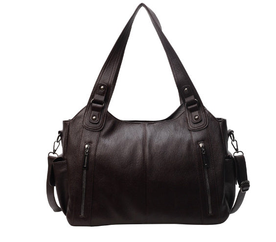 Viola Leather Tote Bag