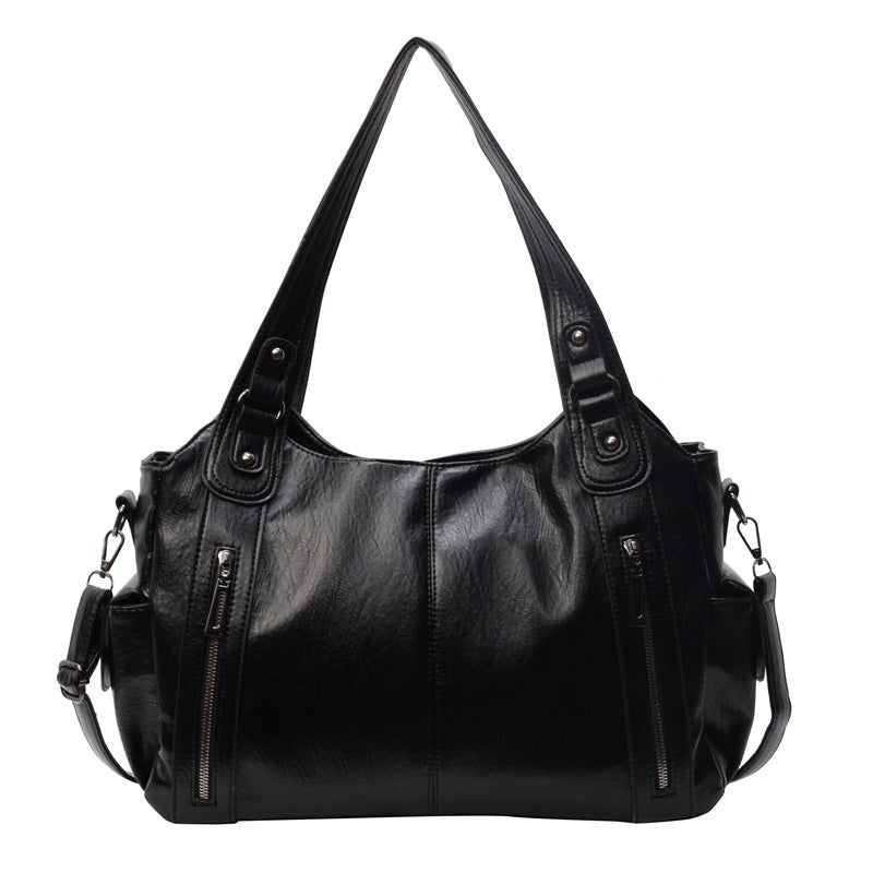 Viola Leather Tote Bag