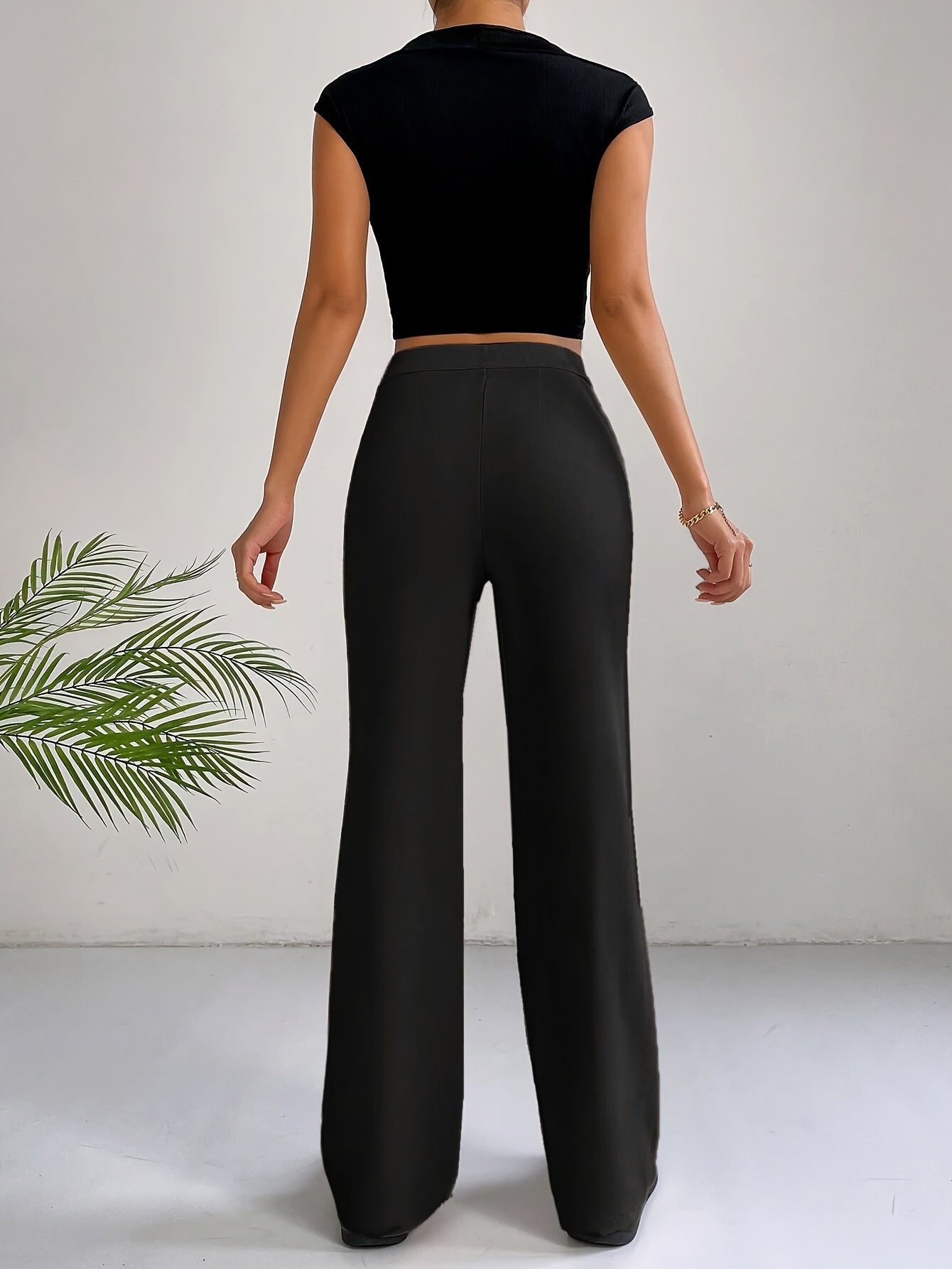 Emma | Trendy High-Waist Pants