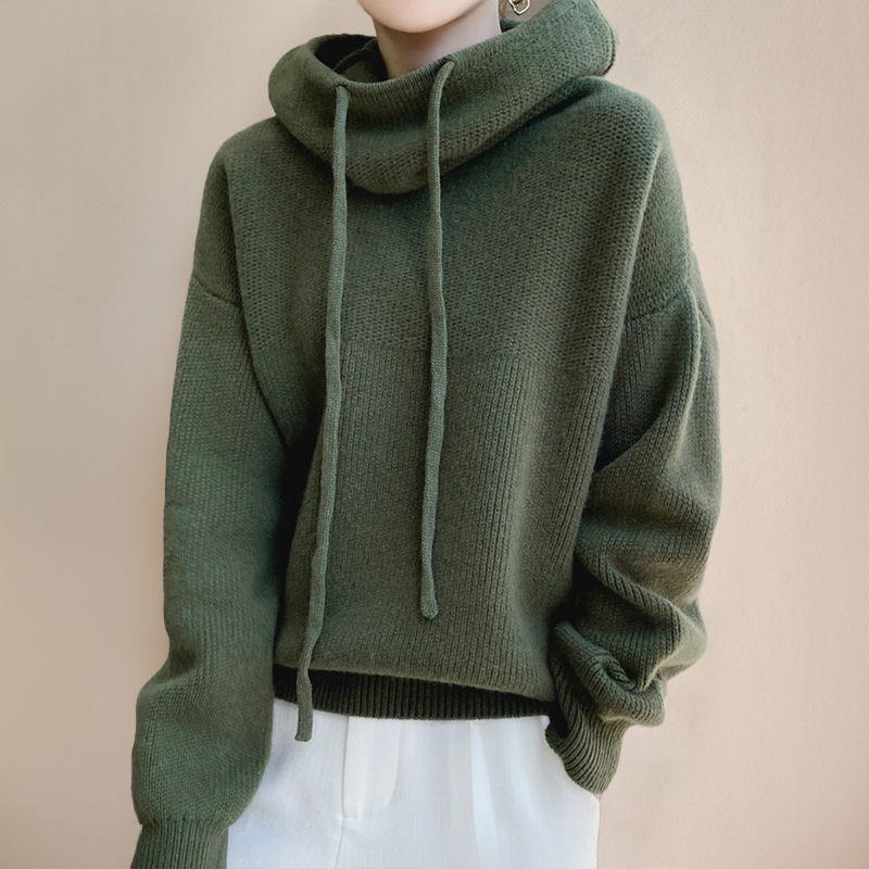 GRACE | Chic Cashmere Hoodie