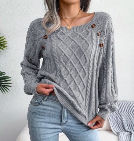 Harlow | Cable Knit Sweater