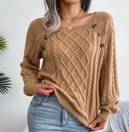 Harlow | Cable Knit Sweater