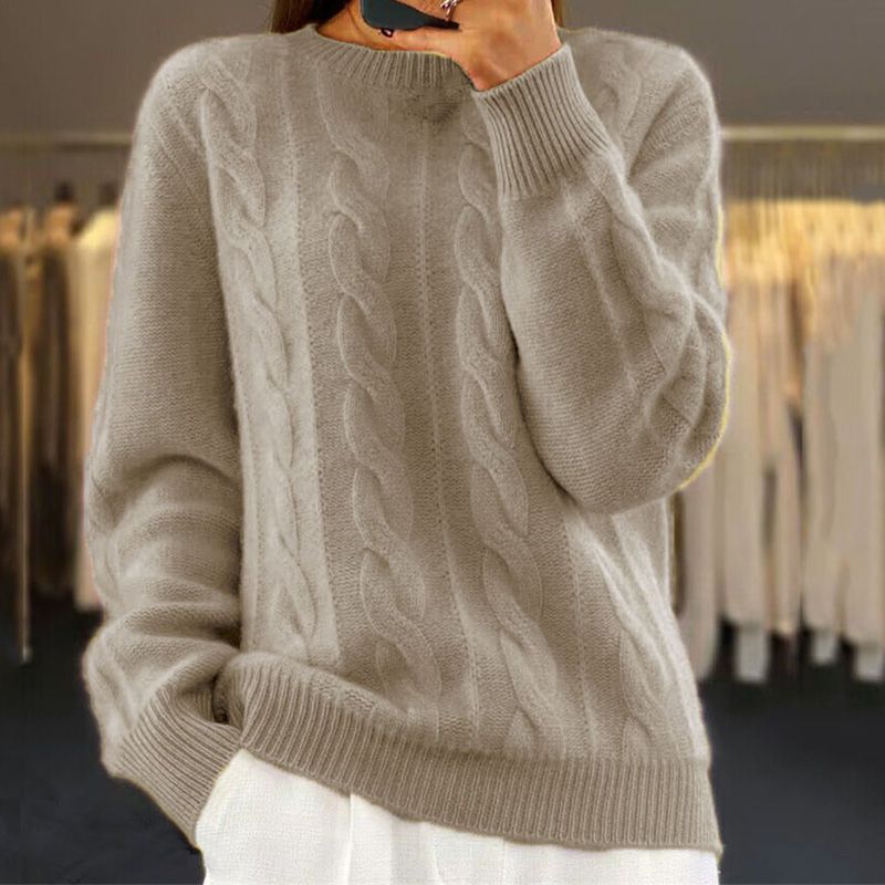 Erna | Scandinavian Style knitted sweater