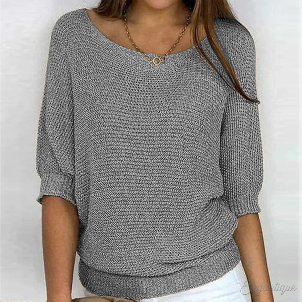 Isabella | Elegant Knitted Sweater