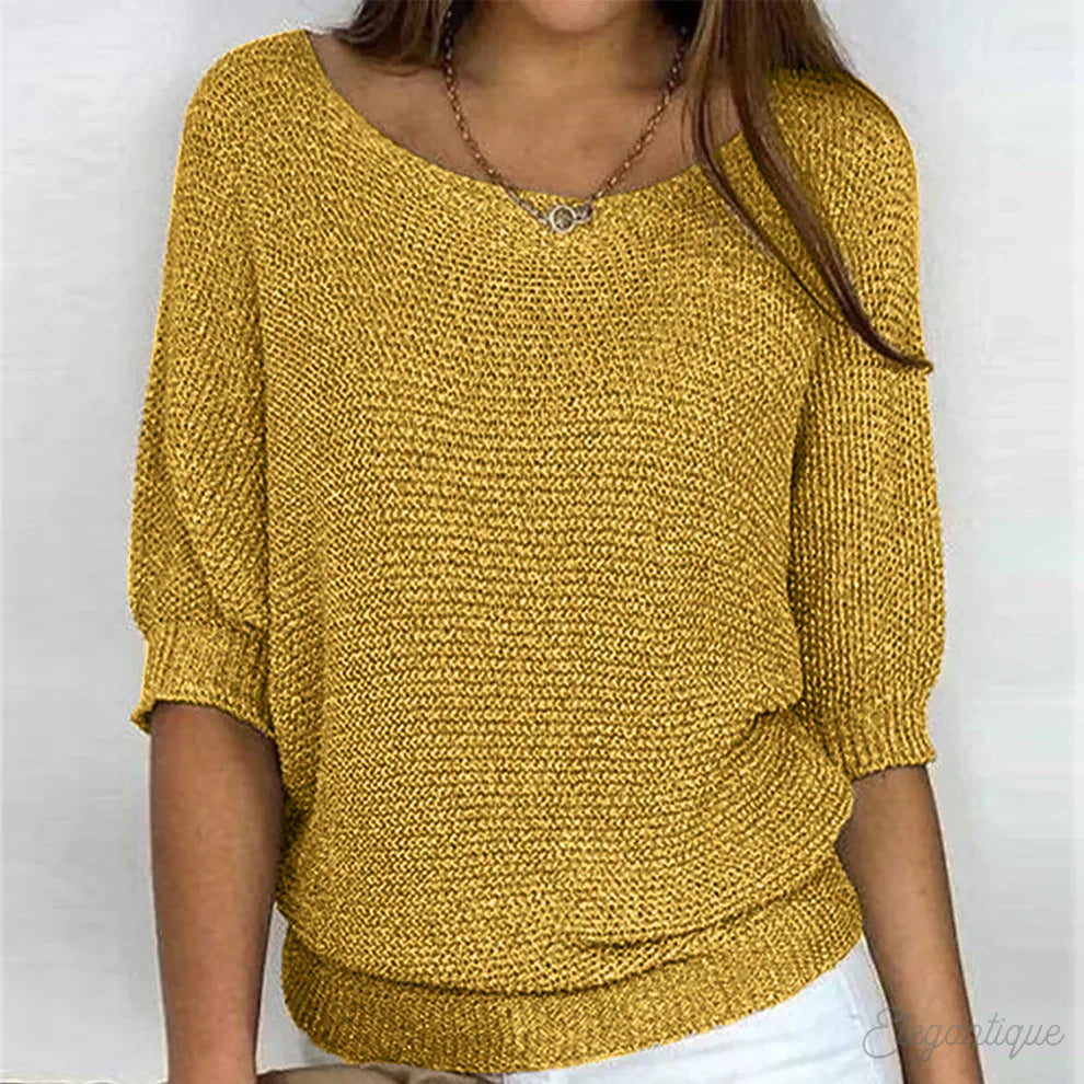 Isabella | Elegant Knitted Sweater